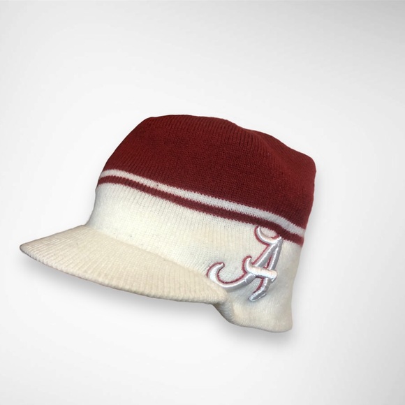 Vintage University Of Alabama Billed Knit Beanie Hat - Picture 7 of 7